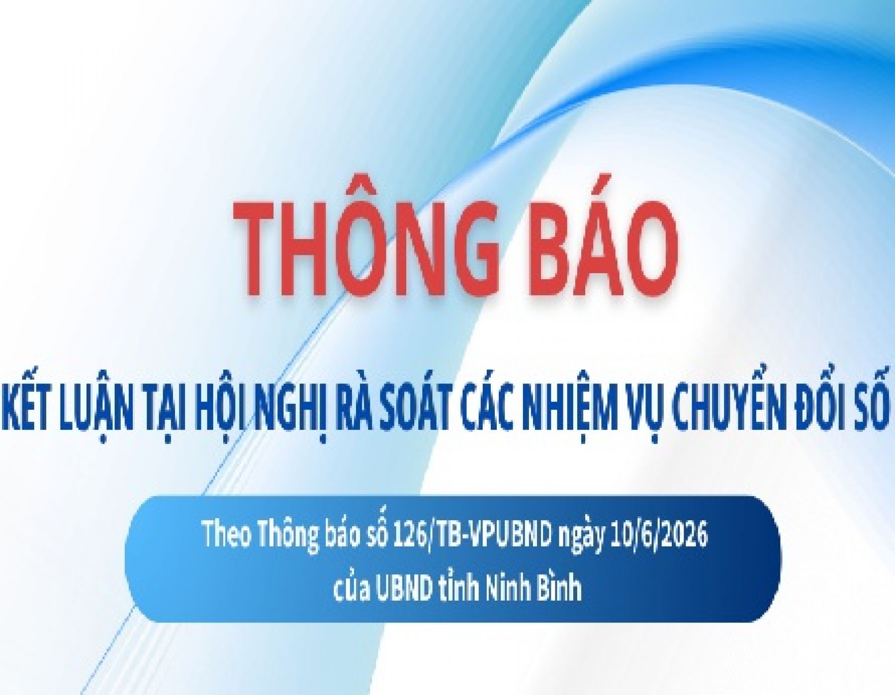 Infographic: Kết luận tại hội nghị rà soát các nhiệm vụ chuyển đổi số