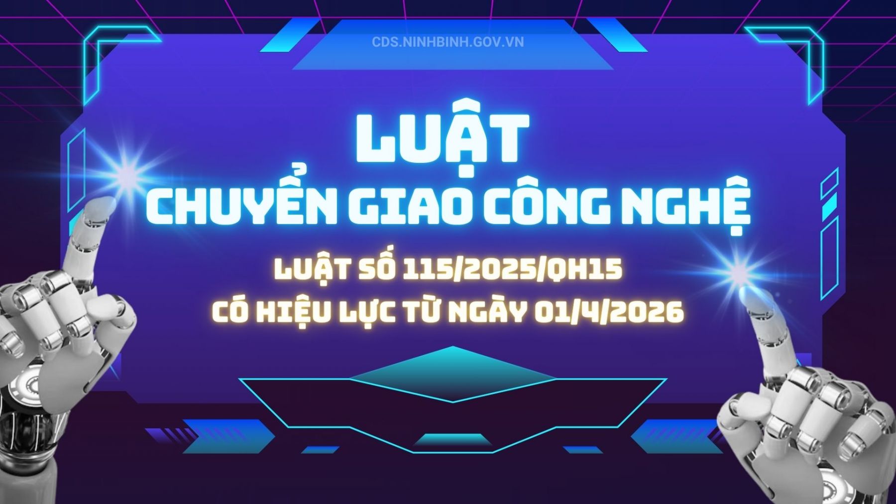 Luật Chuyển giao công nghệ: Những điểm mới mang tính đột phá về cải cách thủ tục hành chính có hiệu lực từ ngày 01/4/2026